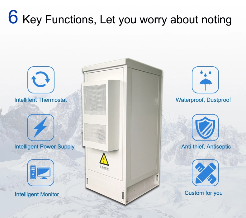 Outdoor Cabinet Integrated Power Supply Cabinet 48V Outdoor Communication Power Cabinet System Telecom