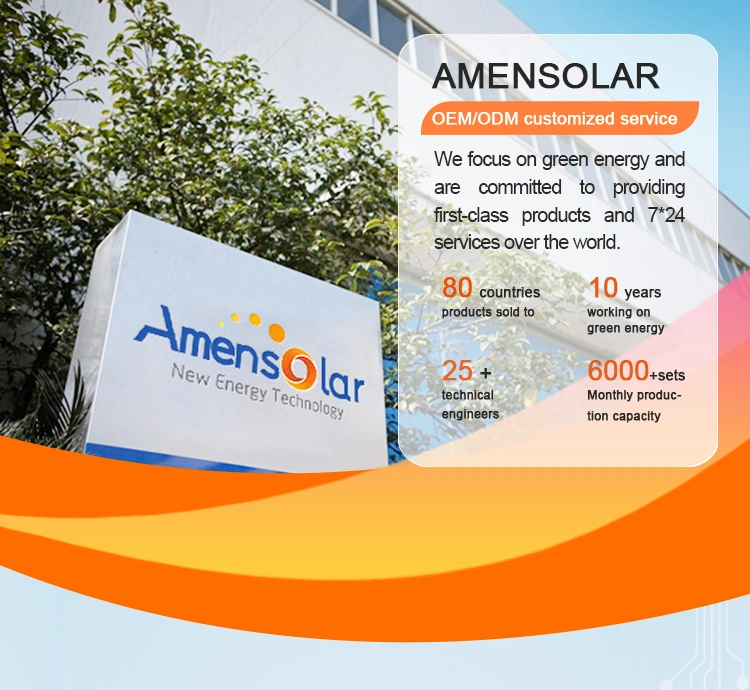 Amensolar Am5120 3u 51.2V 100ah Household Rack Structure 5kwh Solar Ess Solar Rechargeable Batteries