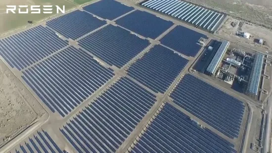 Rosen Solar Ess 100kw 150kw Solar Panel System with 3 Phase Inverter Solar Plant for Solar Farm Use 