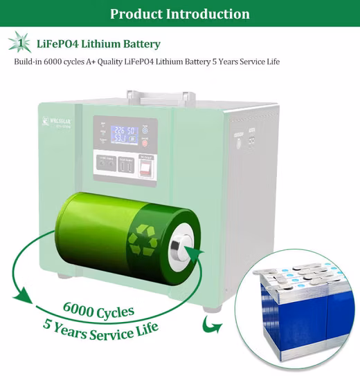 Tycorun 140000mAh 220V 500W Portable Solar Power Generator Solar Power System for Home