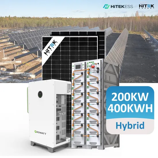 Hitek Commercial Industrial 200kw 300kw Ess Solar Energy System 200kw Hybird Solar Power Storage Photovoltaic 200kVA with Lithium Battery All in One System 