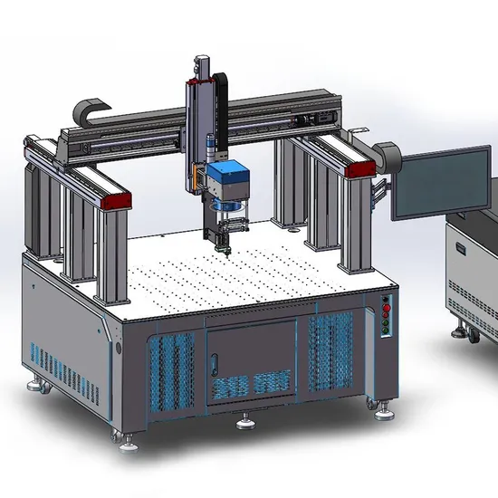 Automatic Lithium Battery Nickel Busbar Laser Welding Ess and EV 
